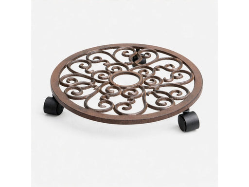 St Helens Home and Garden Flower Pot Mover Victorian Design_Pot Caddies