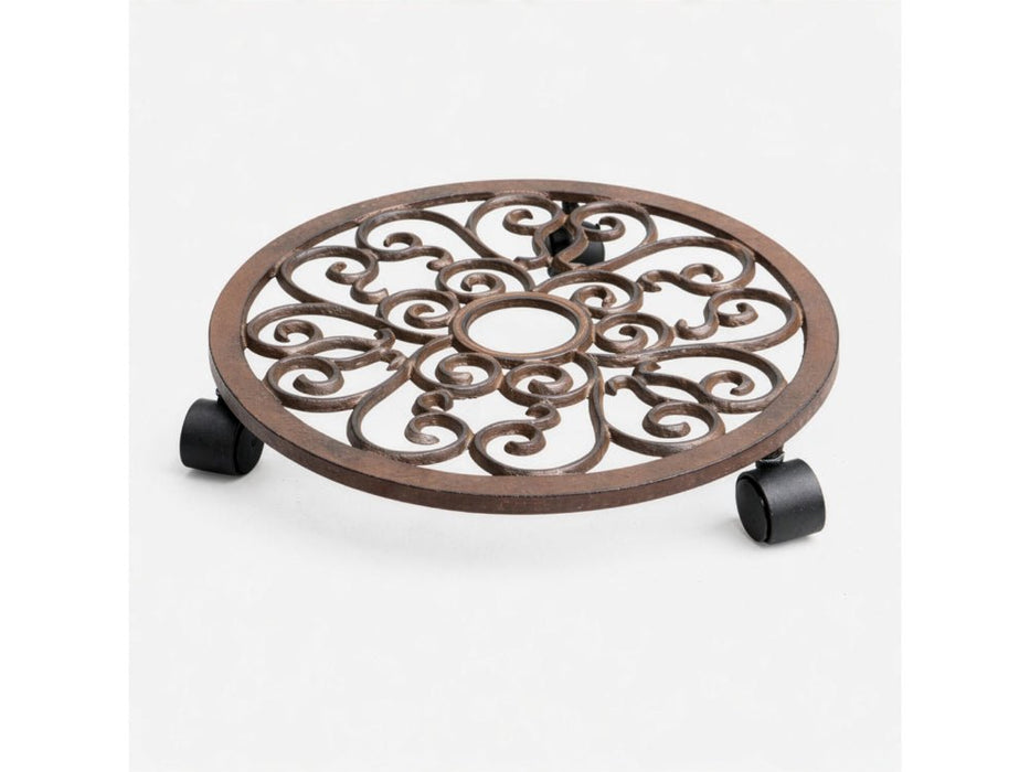 St Helens Home and Garden Flower Pot Mover Victorian Design_Pot Caddies