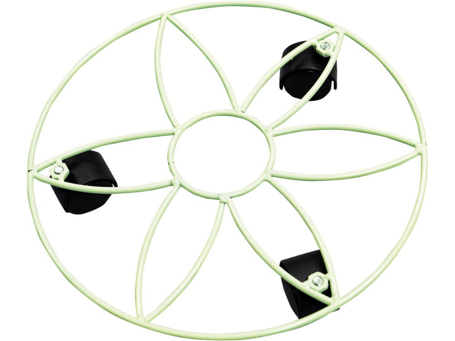 St Helens Home and Garden Powder Coated Flower Pot Mover_Pot Caddies