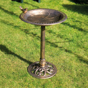 Bronze Ornamental Garden Bird Bath_Bird Baths