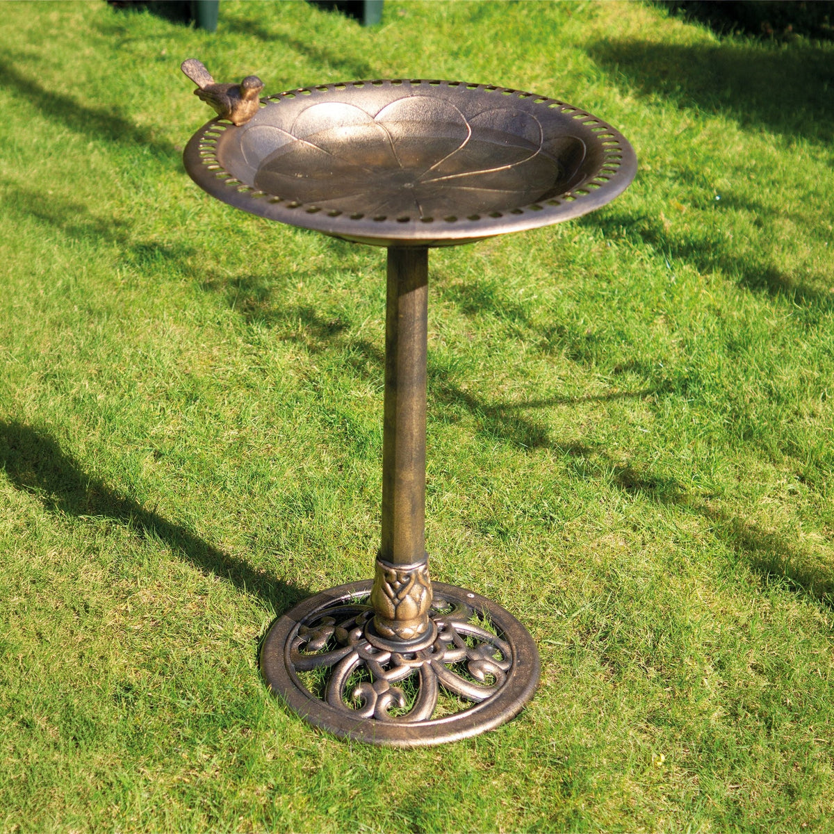 Bronze Ornamental Garden Bird Bath_Bird Baths