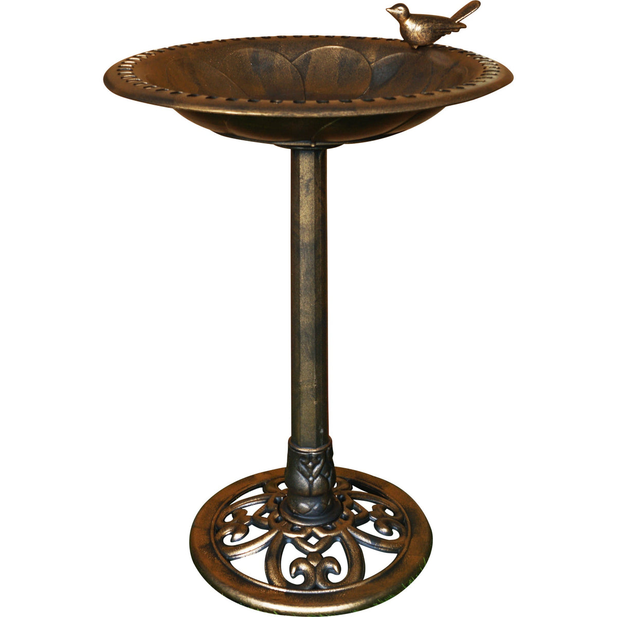 Bronze Ornamental Garden Bird Bath_Bird Baths
