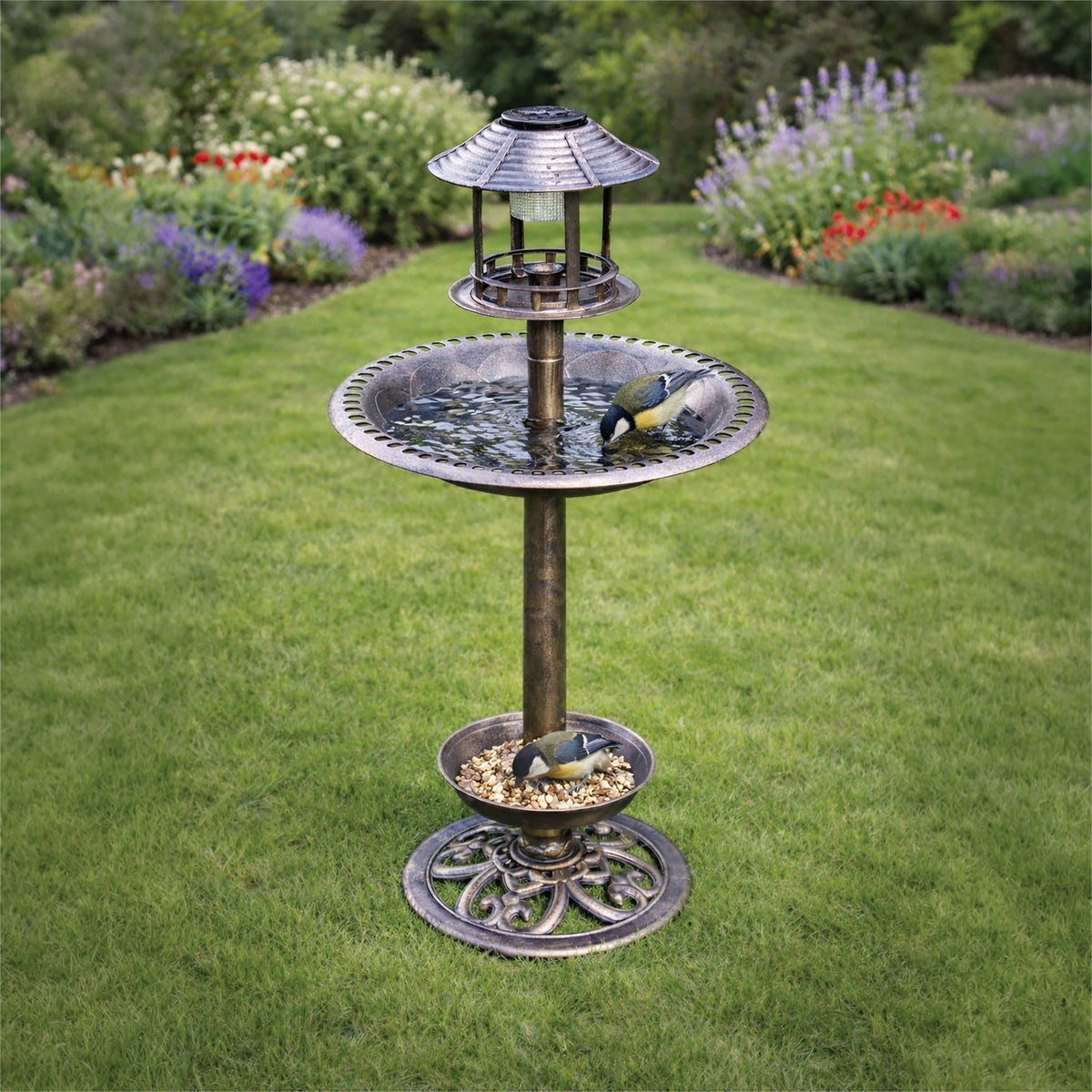 Classic Ornamental Garden Bird Bath_Bird Baths