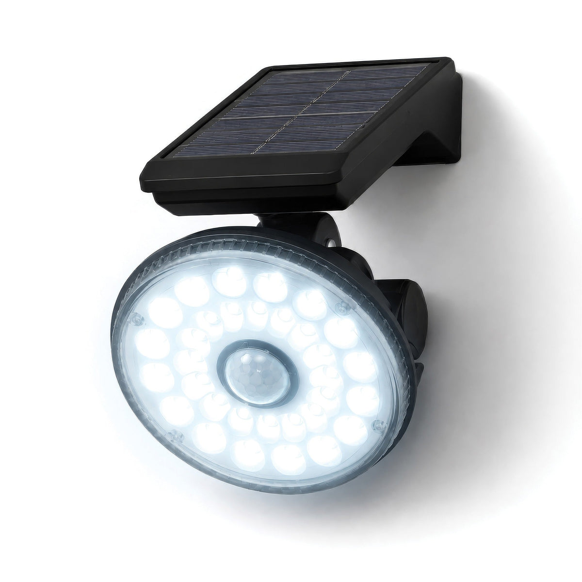 LED Solar Security Wall Lamp - 1,000 Lumens_Pond Lighting