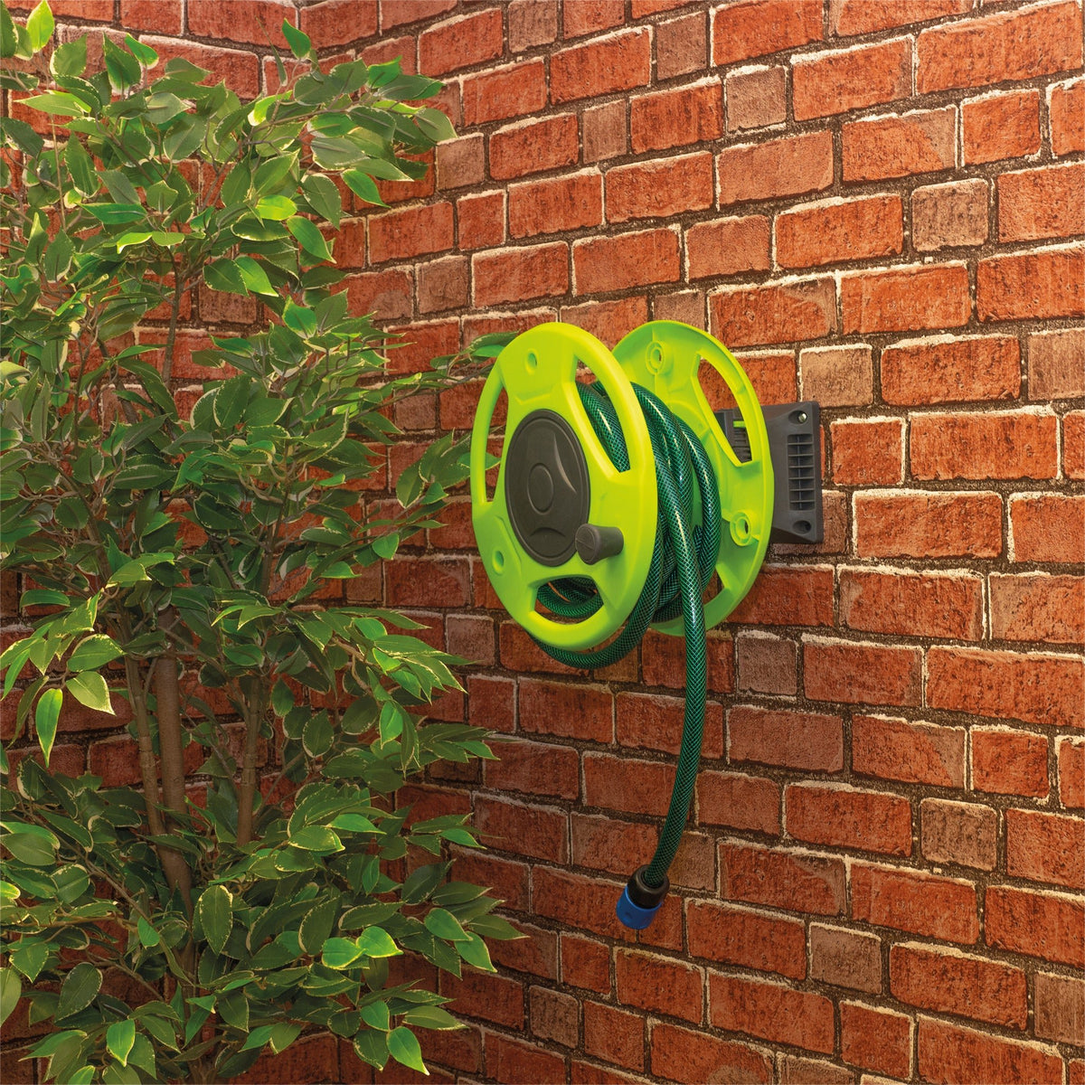 Wall Mounted Garden Hose Reel_Hoses & Accessories