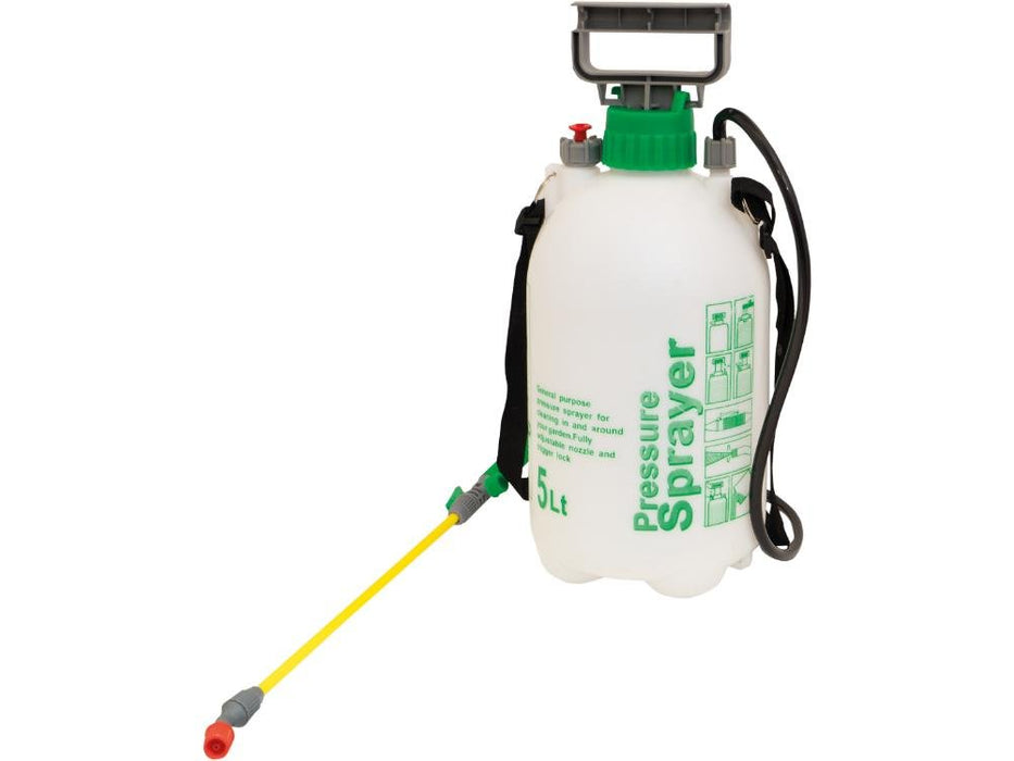 St Helens Home and Garden 5L Pump Action Pressure Sprayer_Weed Control
