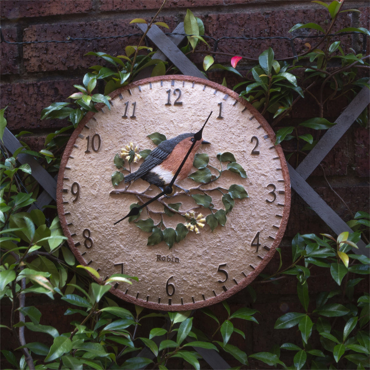 Robin Outdoor Wall Clock - Indoor & Garden_Clocks
