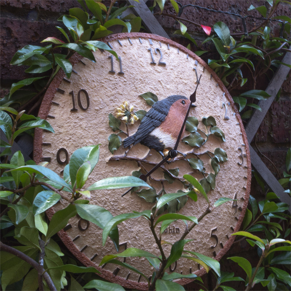 Robin Outdoor Wall Clock - Indoor & Garden_Clocks