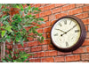 Garden Vintage Design 15" Outdoor and Indoor Clock with Thermometer and Hygrometer_Clocks