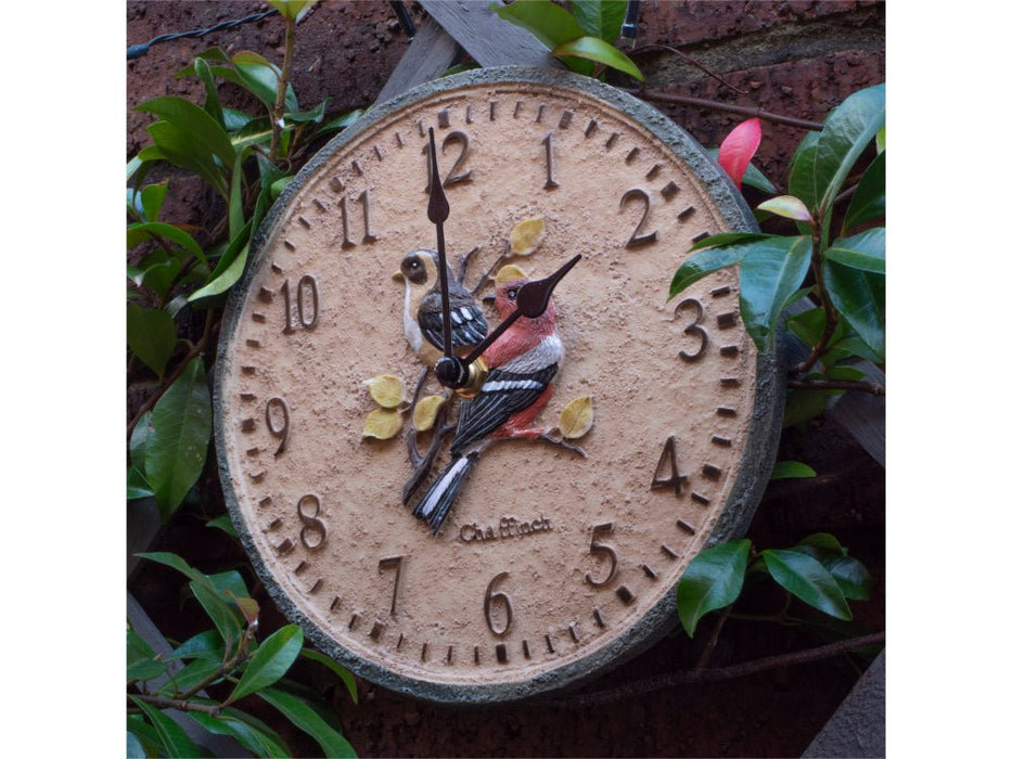 Chaffinch Design 8" Outdoor and Indoor Clock_Clocks