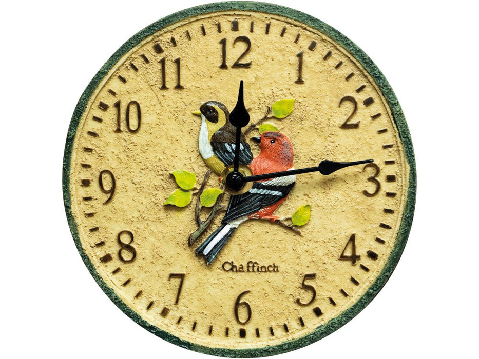 Chaffinch Design 8" Outdoor and Indoor Clock_Clocks