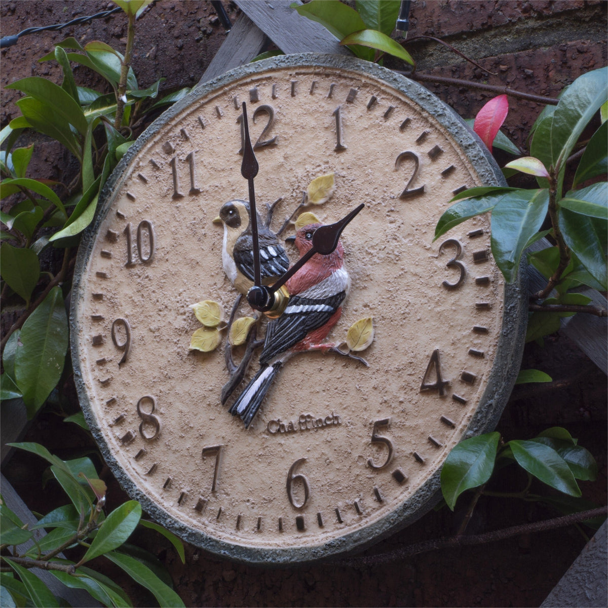 Chaffinch Outdoor Wall Clock - Indoor & Garden_Clocks