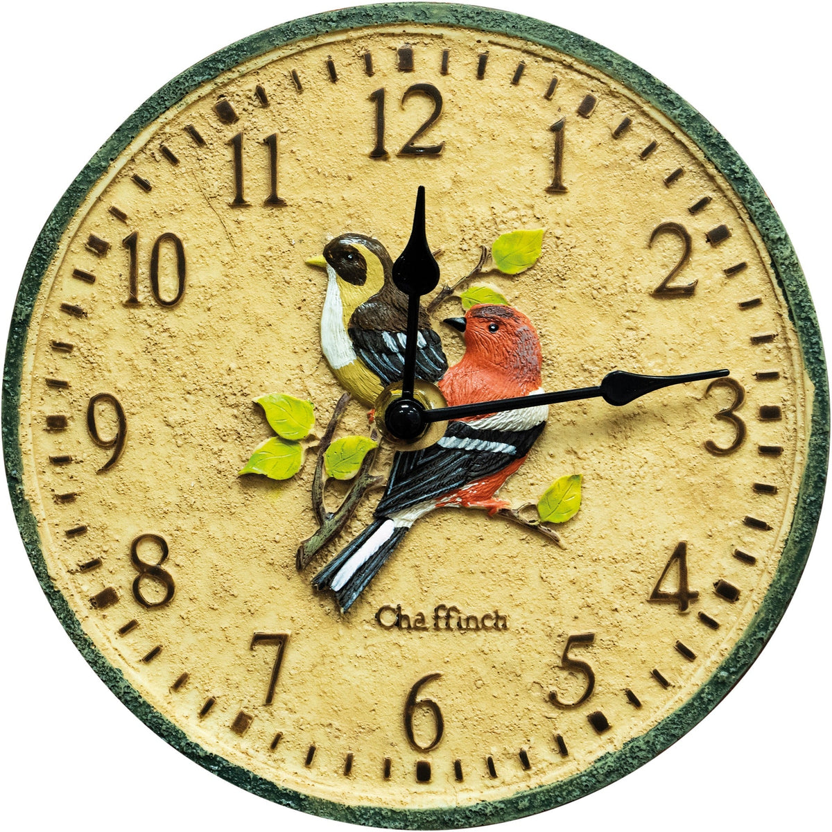 Chaffinch Outdoor Wall Clock - Indoor & Garden_Clocks