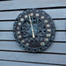 Open Faced Outdoor/Indoor Wall Thermometer_Clocks