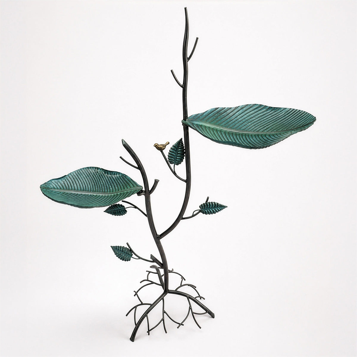 Leaf & Roots Garden Bird Bath_Bird Baths