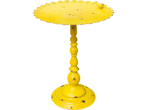 St Helens Yellow Home and Garden Ornamental Free Standing, Weather Resistant, Pedestal Style, Easy Assemble Bird Feeder_Bird Feeders