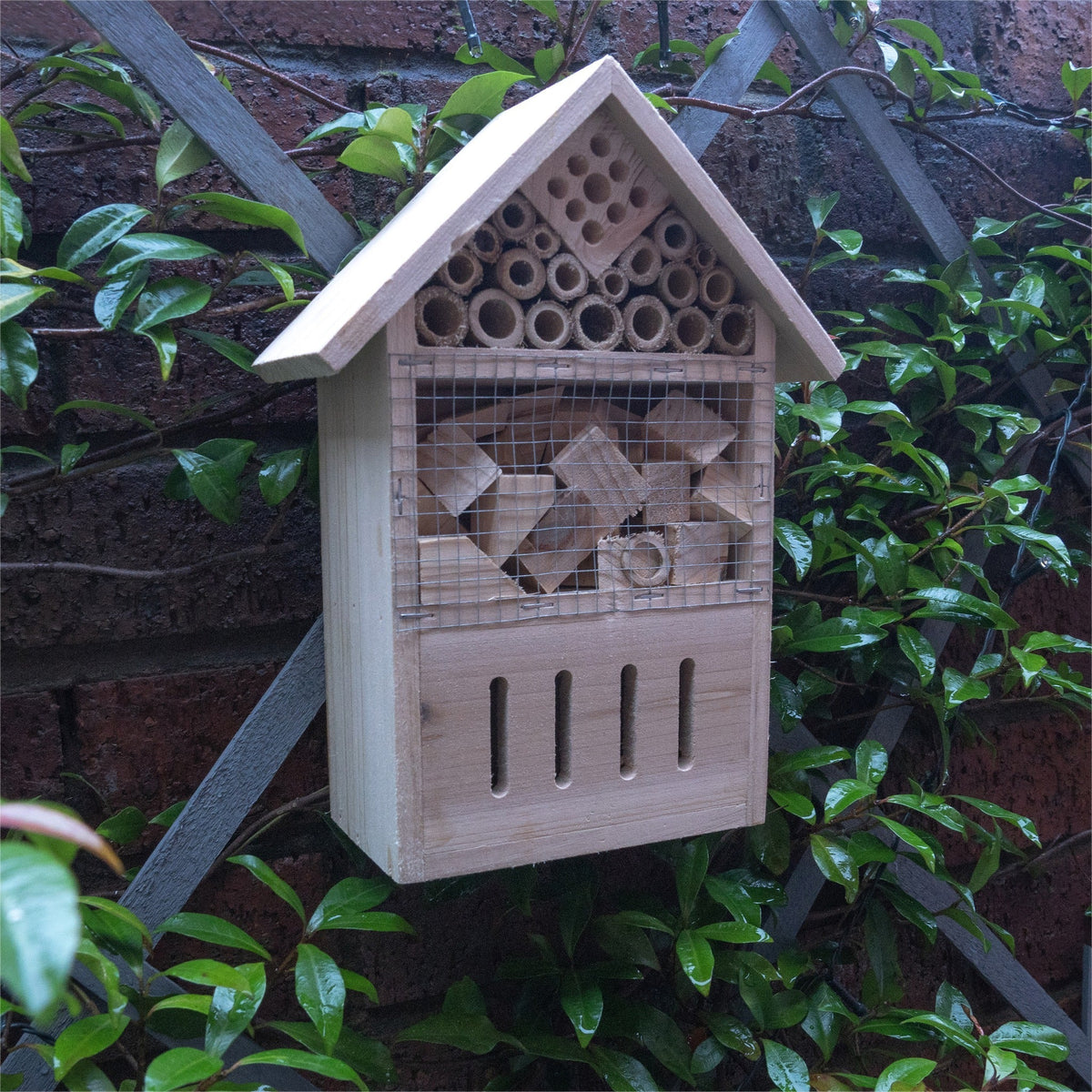 St Helens Home and Garden Wood Insect House_Bird Boxes & Insect Houses