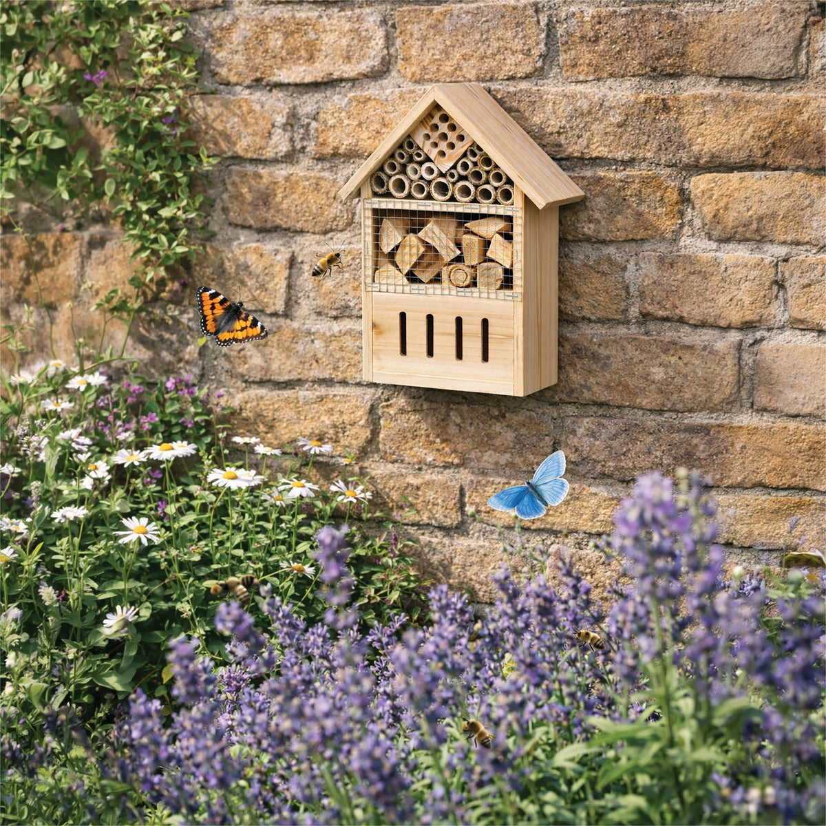 St Helens Home and Garden Wood Insect House_Bird Boxes & Insect Houses