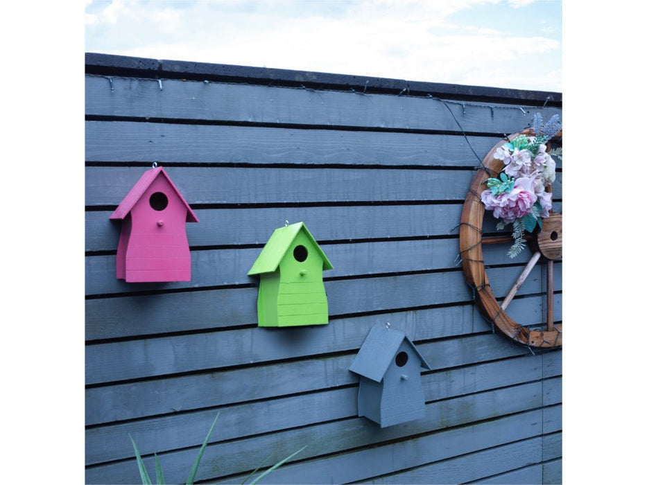 St Helens Home and Garden Bird House Set of 3_Bird Boxes & Insect Houses