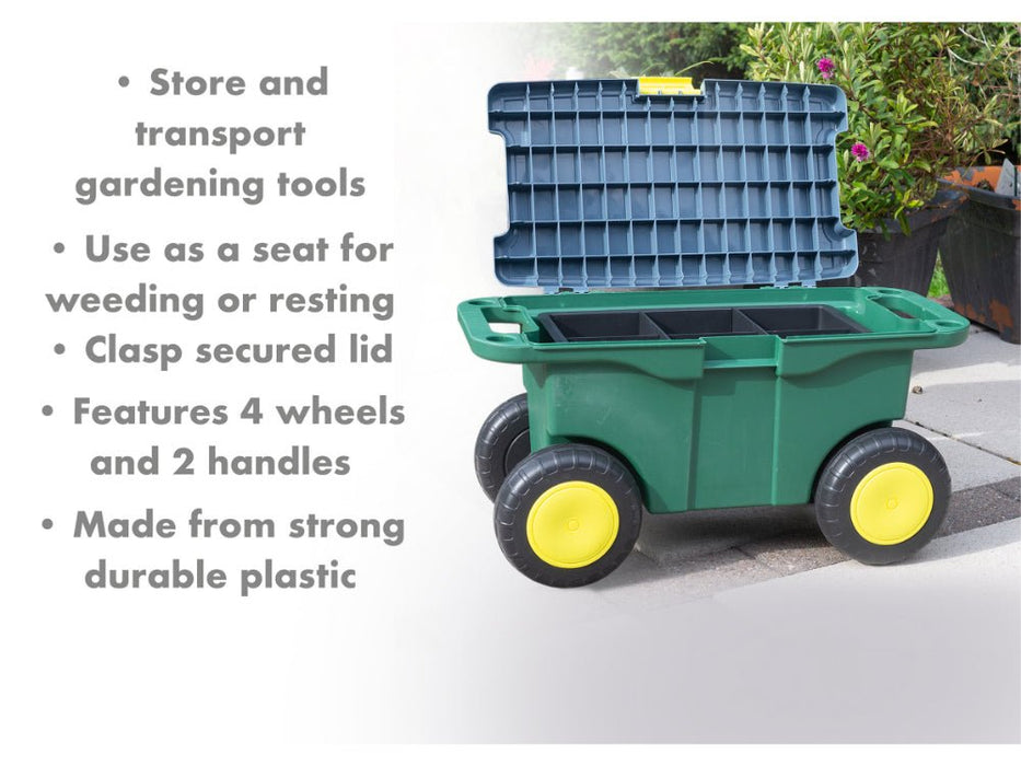 Garden Tool Trolley and Seat_Garden Kneelers
