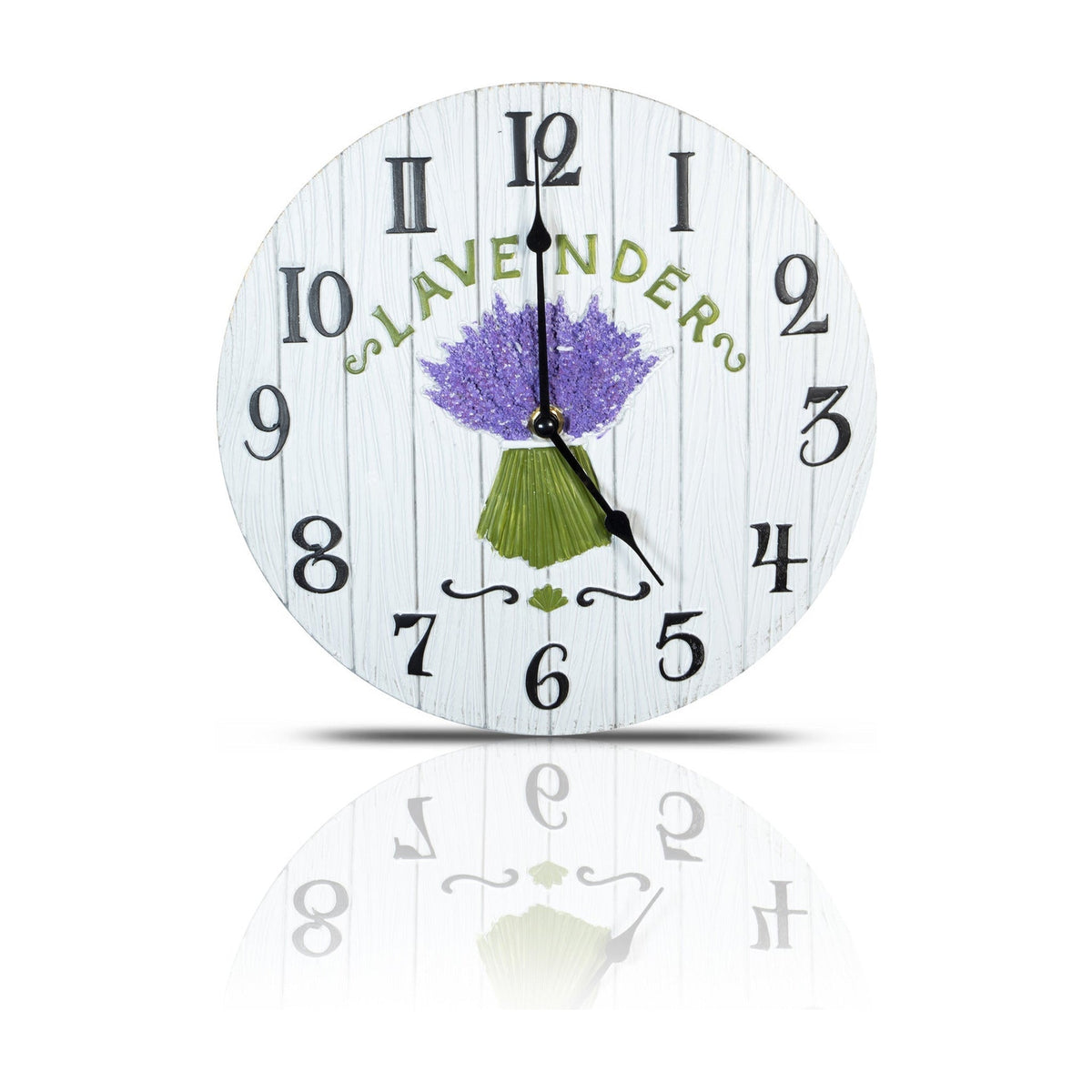 Lavender Outdoor Wall Clock - Indoor & Garden_Clocks