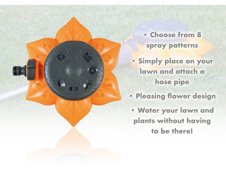 Flower Style Garden and Lawn Sprinkler_Hoses & Accessories