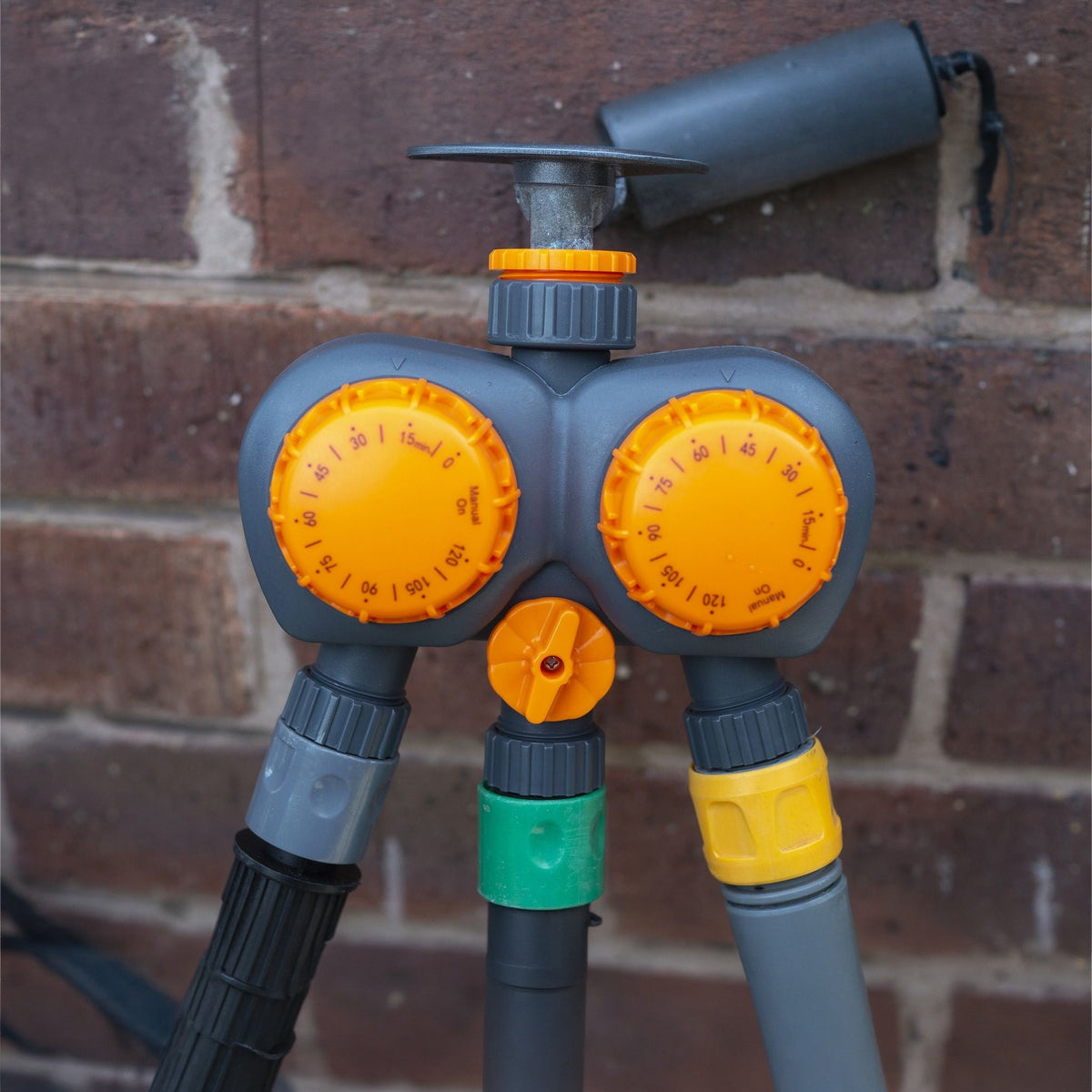 Dual Outlet Mechanical Garden Water Timer_Hoses & Accessories
