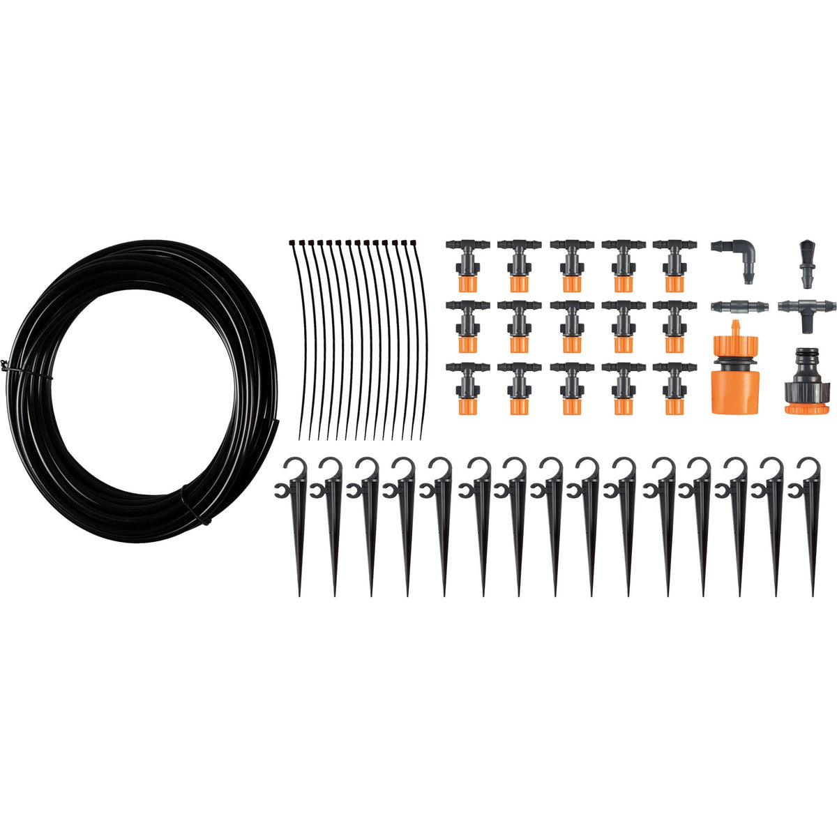 Micro Garden Drip Irrigation System Kit_Hoses & Accessories