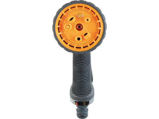 Garden Hose Chrome Spray Gun Head with Fixing Kit_Hoses & Accessories