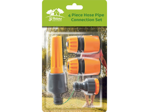 4 Piece Hose Pipe Connection Set_Hoses & Accessories