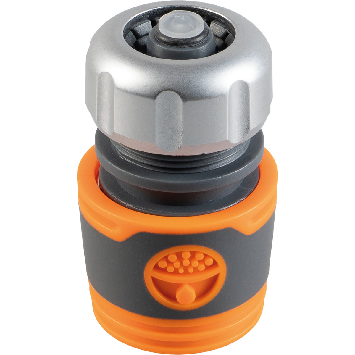 1/2" Garden Hose Connector with Water Stop_Hoses & Accessories