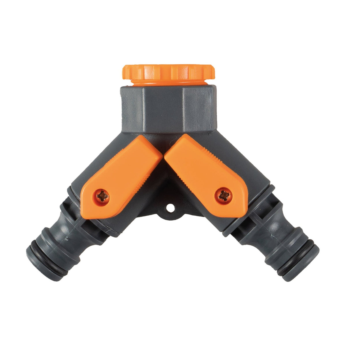 2 Way Garden Tap Adaptor - Hose Splitter_Hoses & Accessories