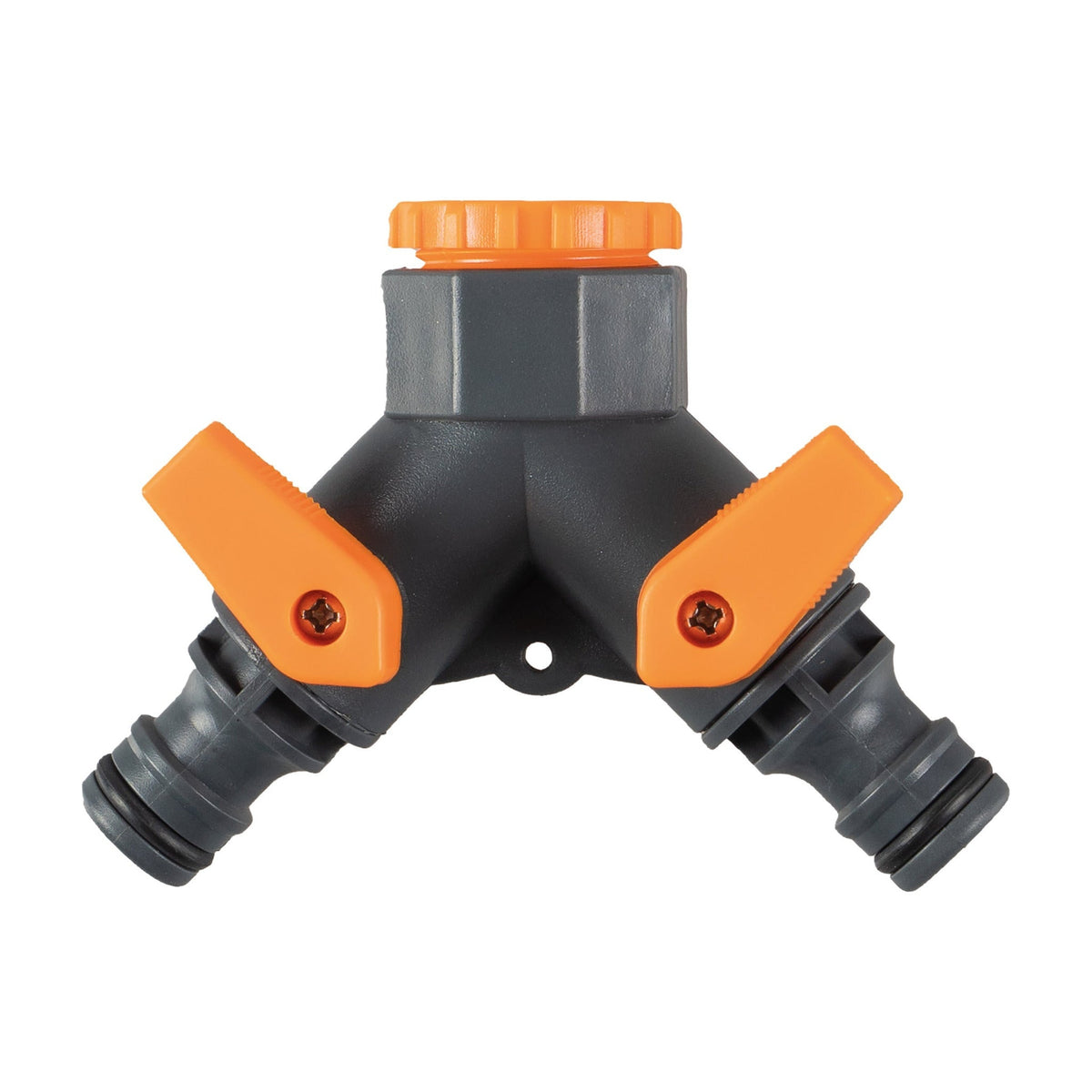 2 Way Garden Tap Adaptor - Hose Splitter_Hoses & Accessories