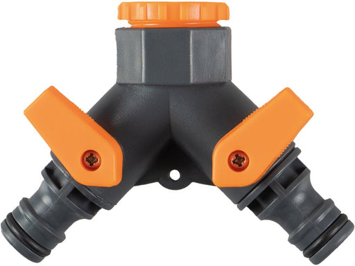 Garden Hose 2 Way Tap Adaptor_Hoses & Accessories