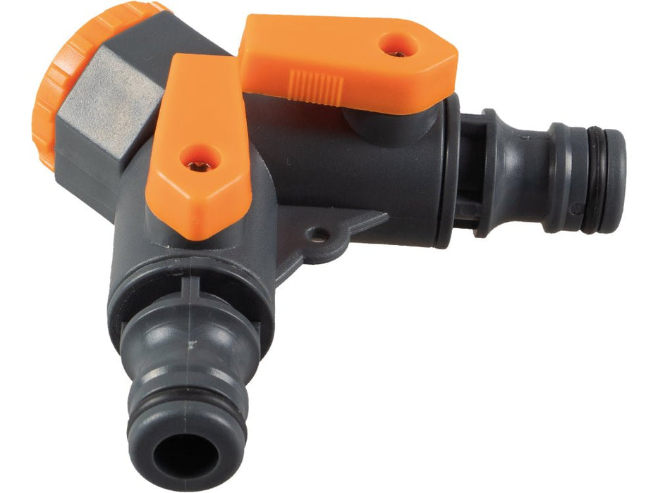 Garden Hose 2 Way Tap Adaptor_Hoses & Accessories