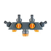 4 Way Garden Tap Adaptor - Hose Splitter_Hoses & Accessories