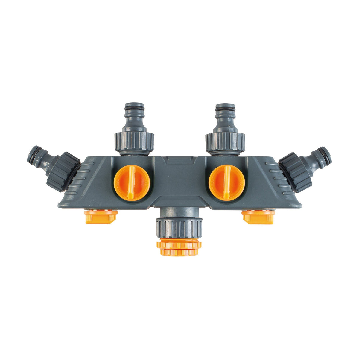 4 Way Garden Tap Adaptor - Hose Splitter_Hoses & Accessories