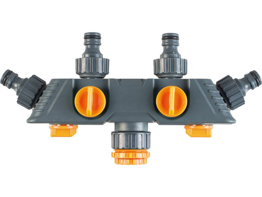Garden Hose 4 Way Tap Adaptor_Hoses & Accessories