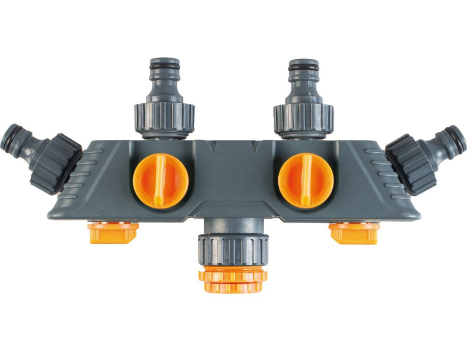 Garden Hose 4 Way Tap Adaptor_Hoses & Accessories