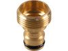 Male Threaded Tap Adaptor in Brass_Hoses & Accessories