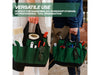 St Helens Home and Garden Multi - Purpose Deep Tool Storage OrganiserBag With Carry Handles and Side Pockets_Garden Tool Accessories