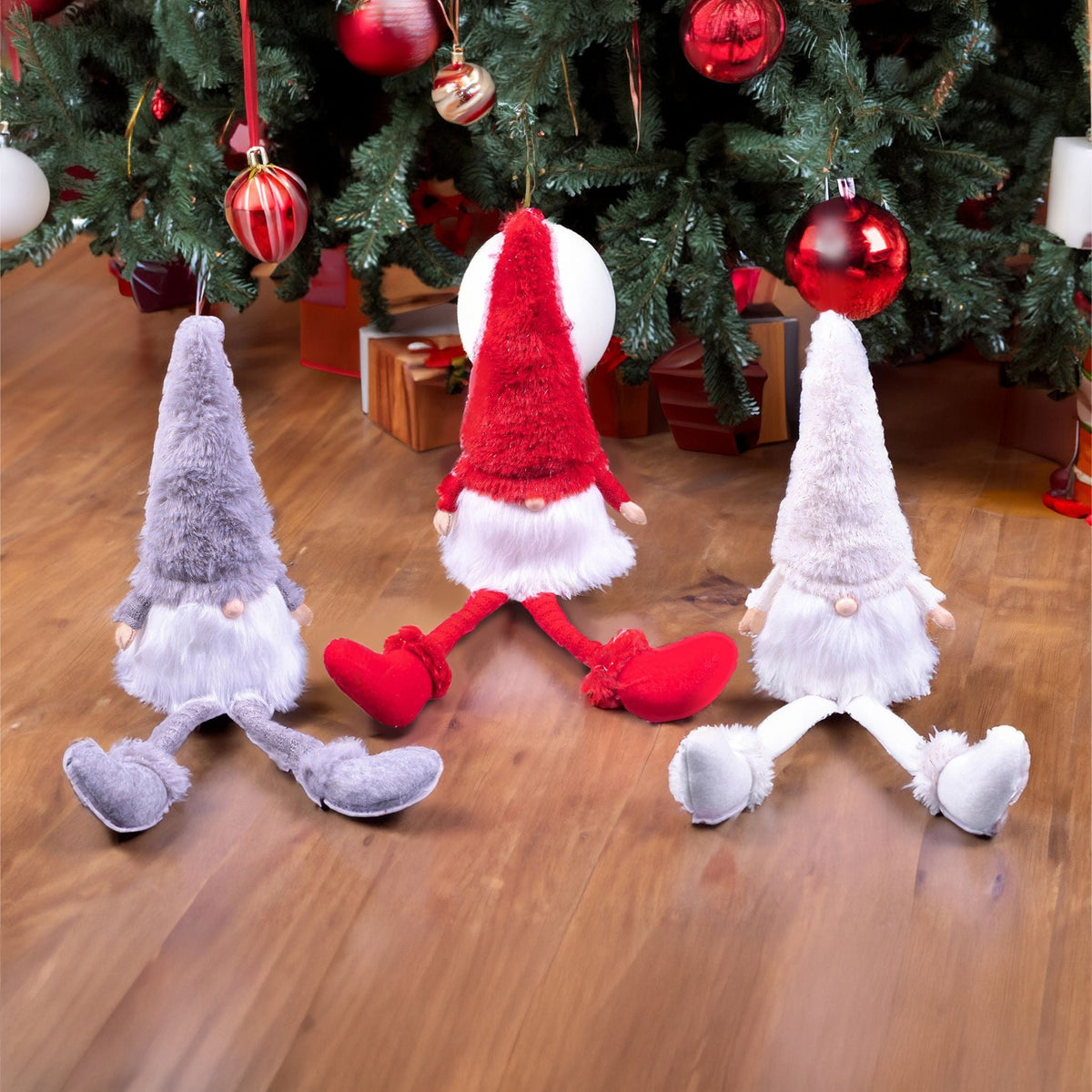 Long-Legged Christmas Gonk – Festive Holiday Decoration for Home & Tree_Indoor Christmas Decorations