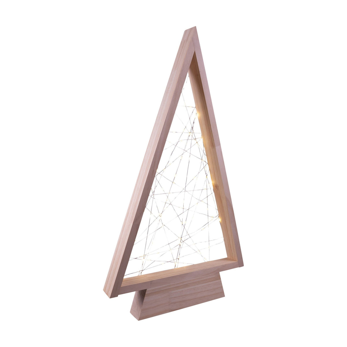 Wooden Christmas Tree – Self-Assembly Festive Decoration for Home or Office_Indoor Christmas Decorations