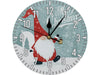 Xmas Haus Christmas Wall Clock (Indoor), Santa Gonk_Christmas Clock