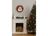 Xmas Haus Christmas Wall Clock (Indoor), Santa_Christmas Clock