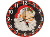 Xmas Haus Christmas Wall Clock (Indoor), Santa_Christmas Clock