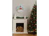 Xmas Haus Christmas Wall Clock (Indoor), Santa & Reindeers_Christmas Clock