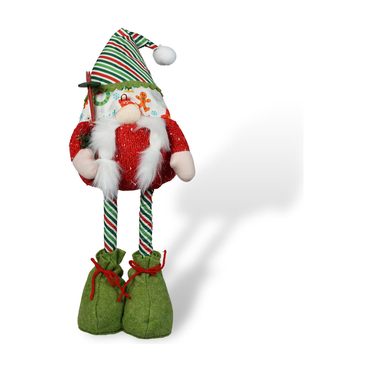 Xmas Haus Nordic Gonk Christmas Decoration – Extending Legs Festive Ornament_Indoor Christmas Decorations
