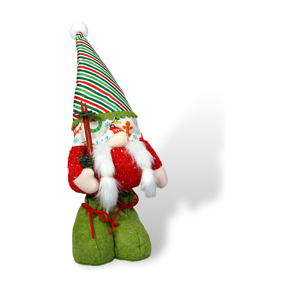 Xmas Haus Nordic Gonk Christmas Decoration – Extending Legs Festive Ornament_Indoor Christmas Decorations
