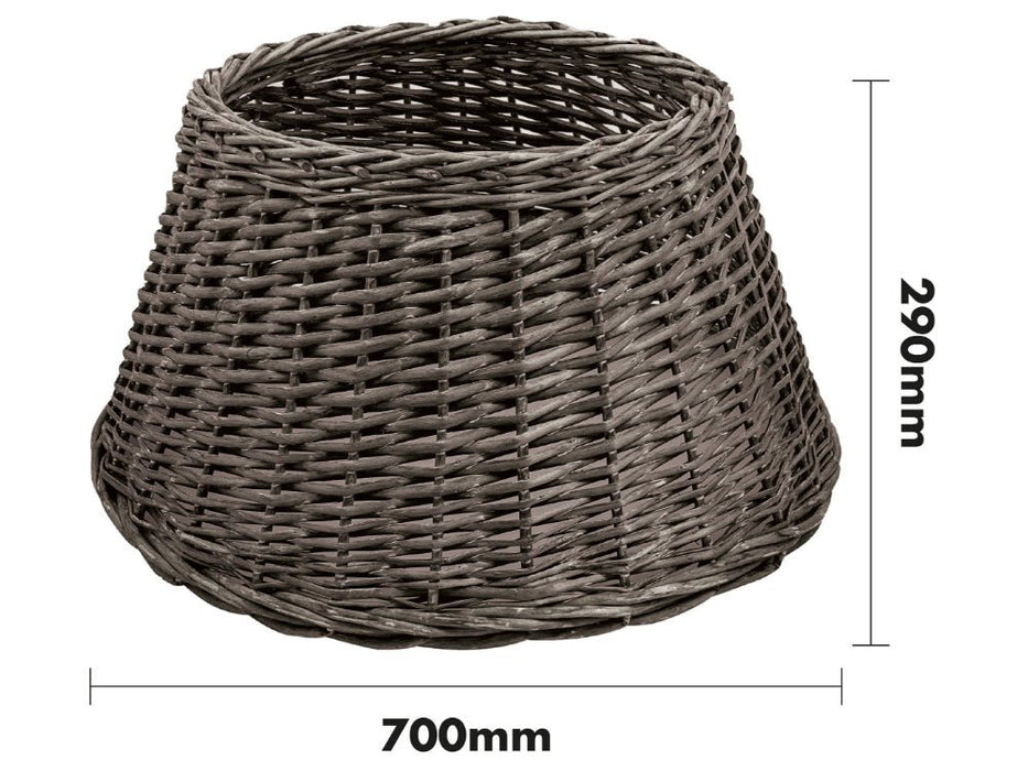 Christmas Wicker Tree Skirt_Christmas Tree Skirts